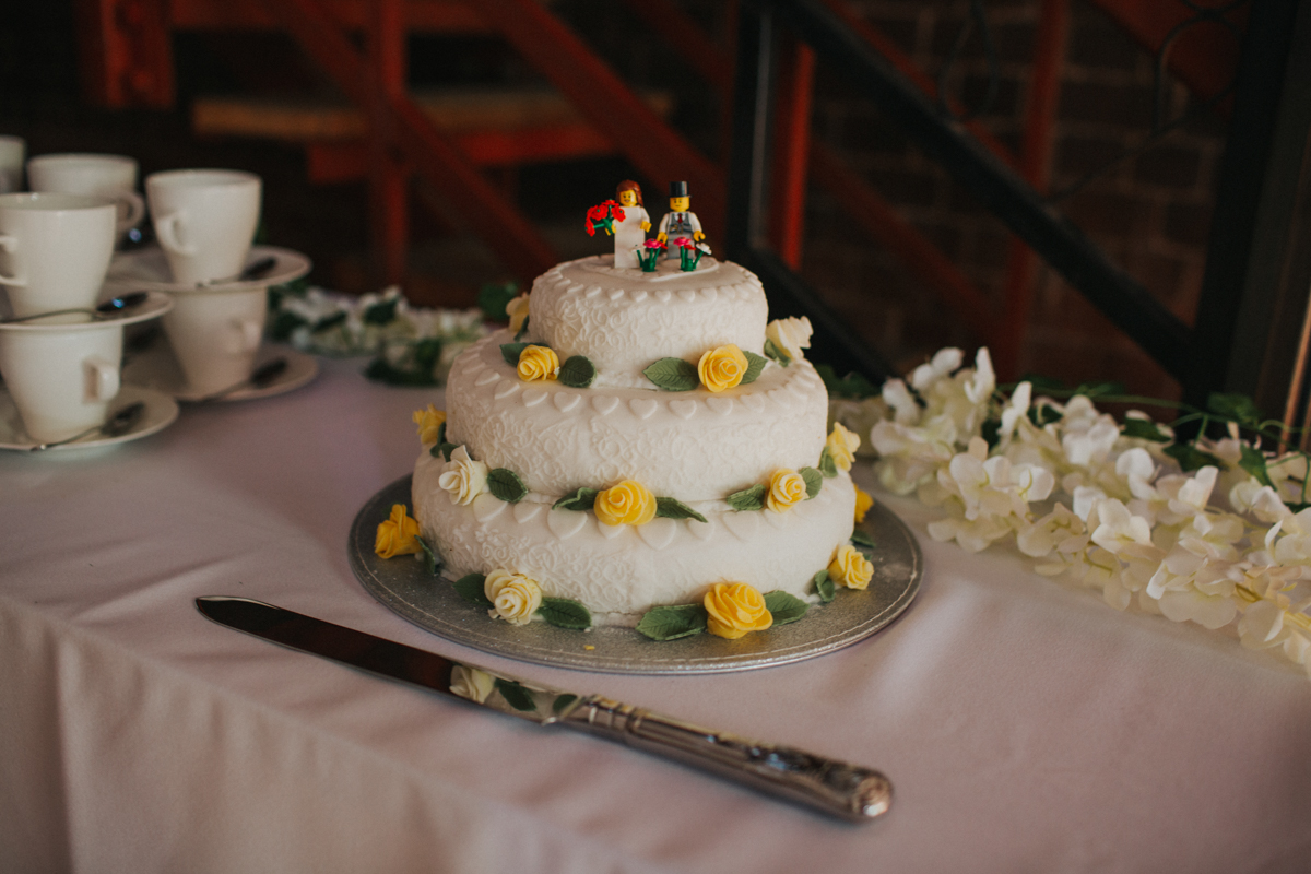 Ellesmere college wedding cake