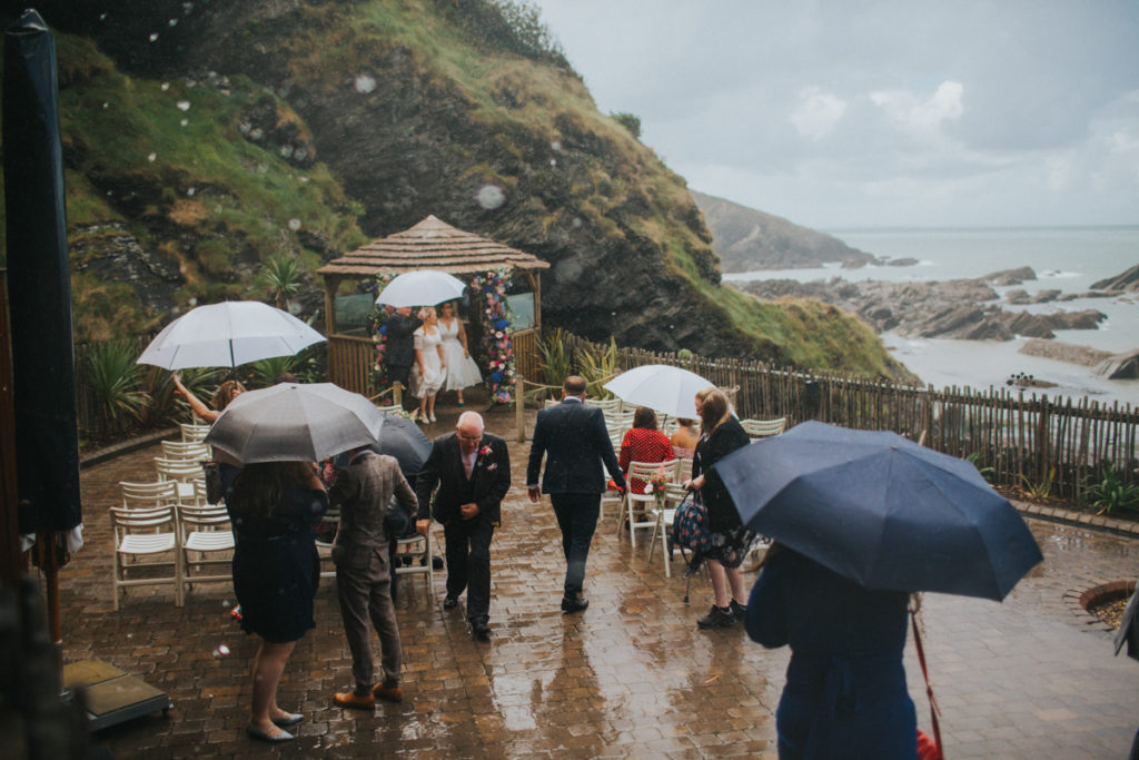 tunnels beaches wedding