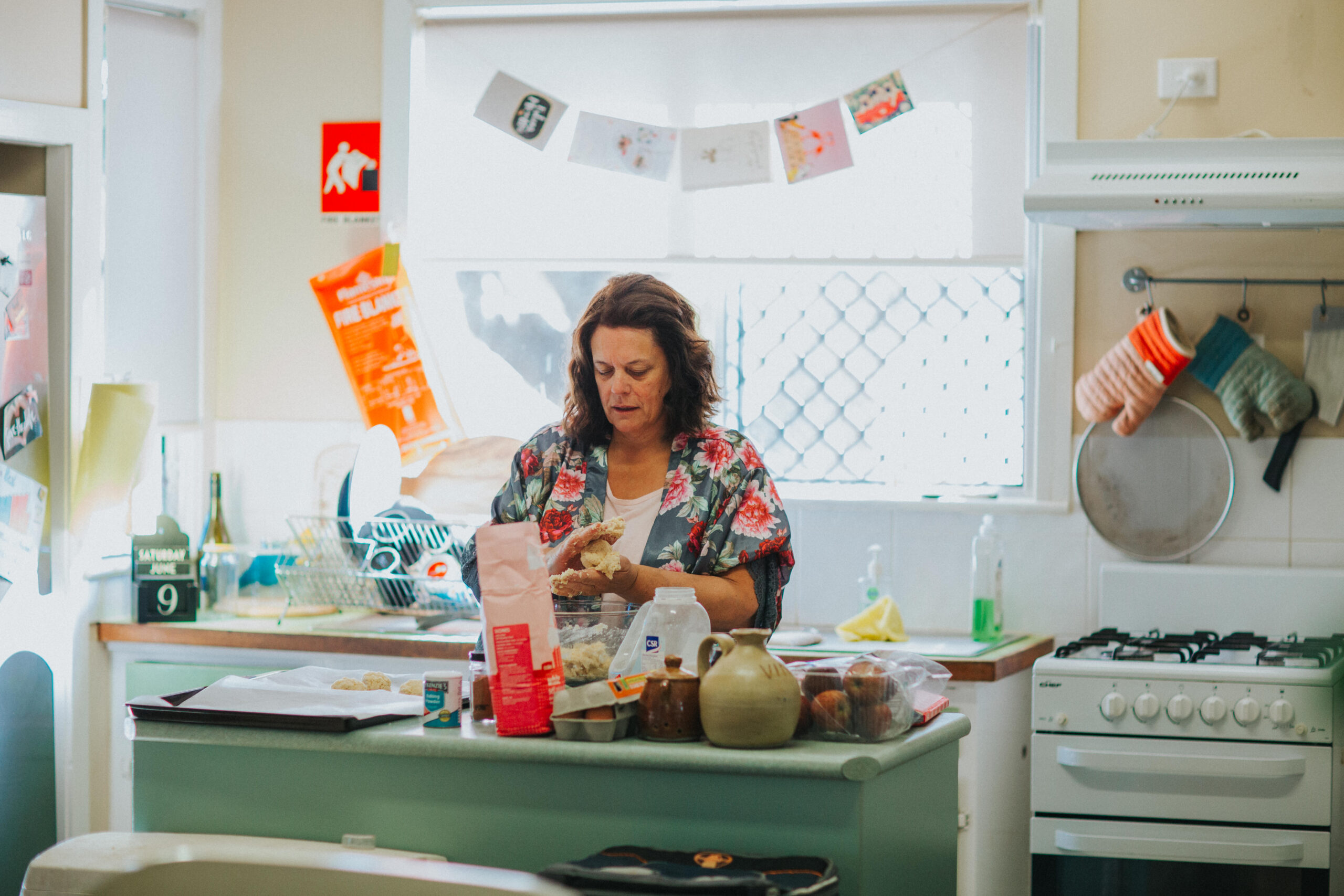 mum baking