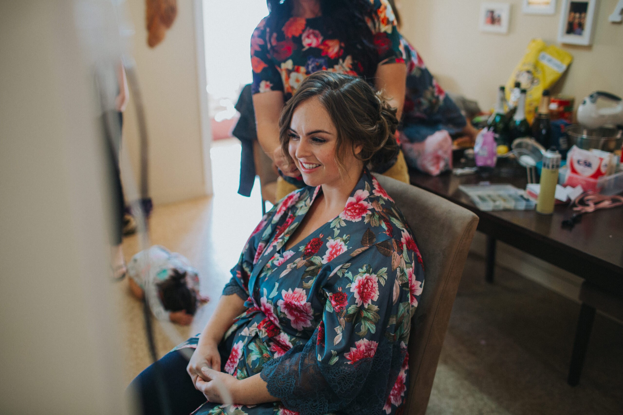 bridal hair