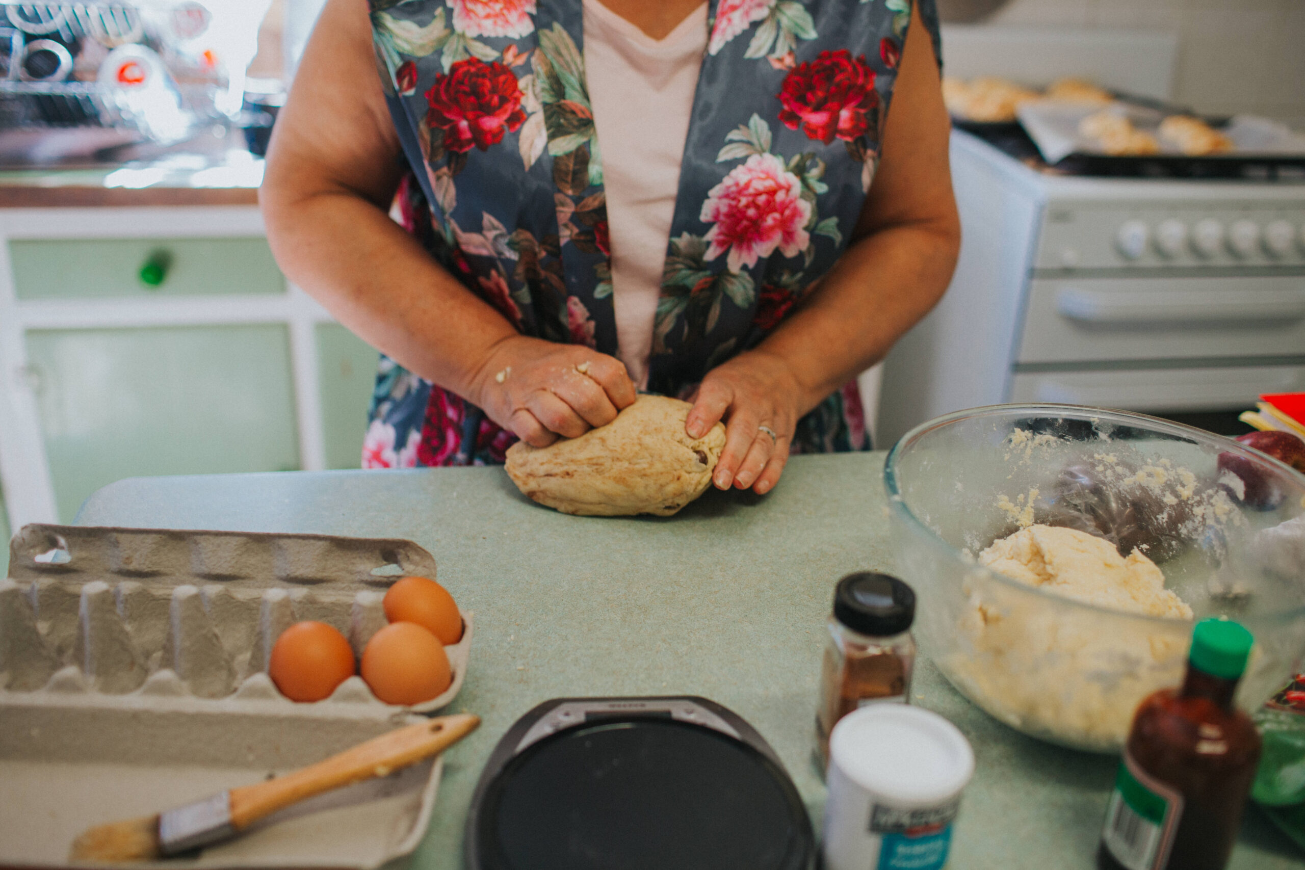 mum baking