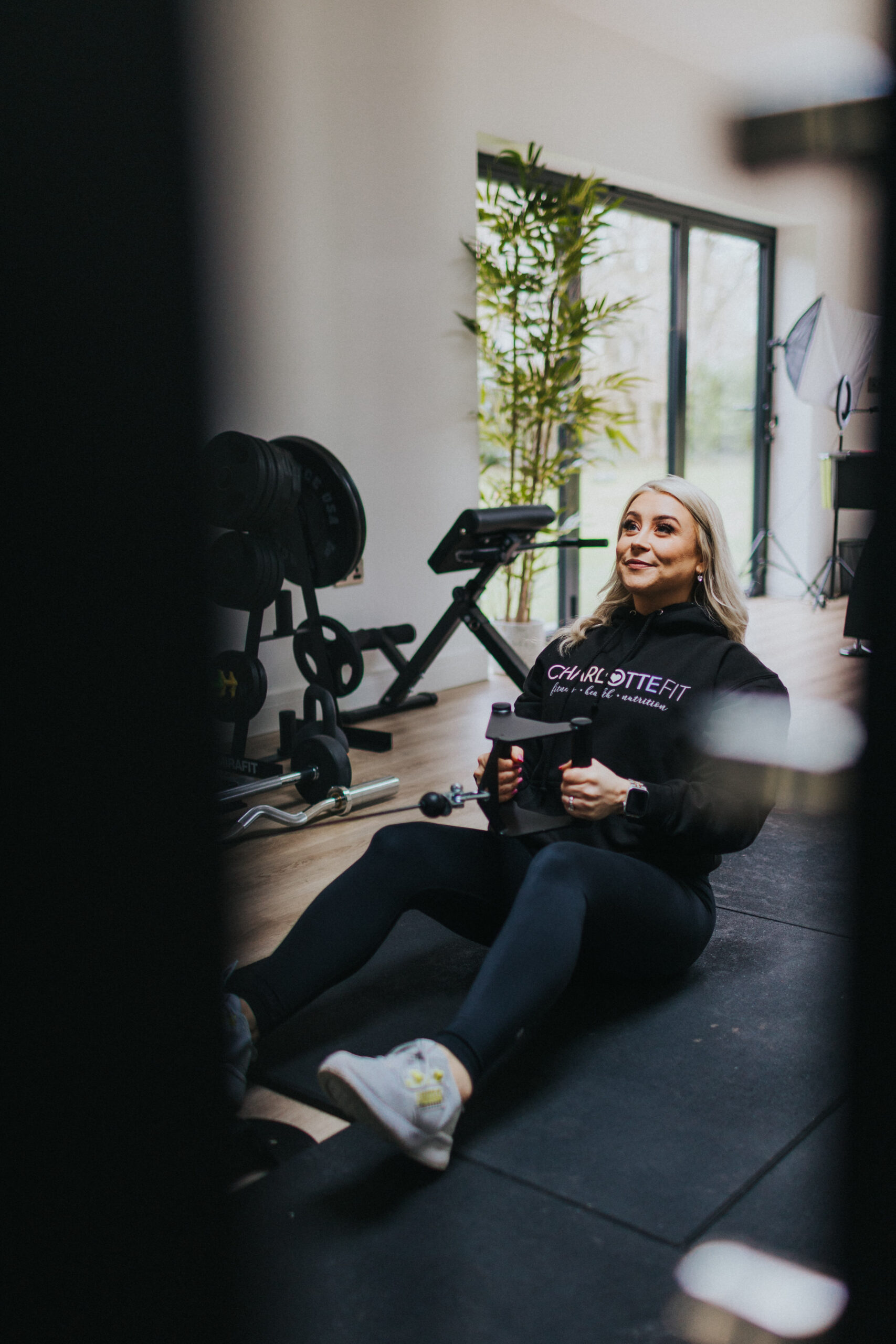 Capturing CharlotteFit's essence in branding images