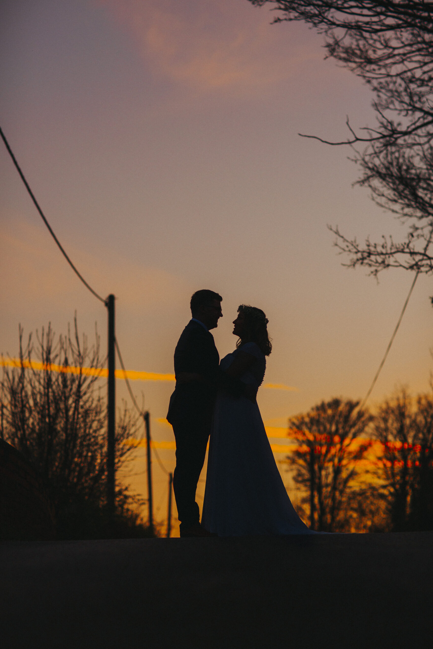 Nature's beauty surrounds the spring wedding at Dodmoor House