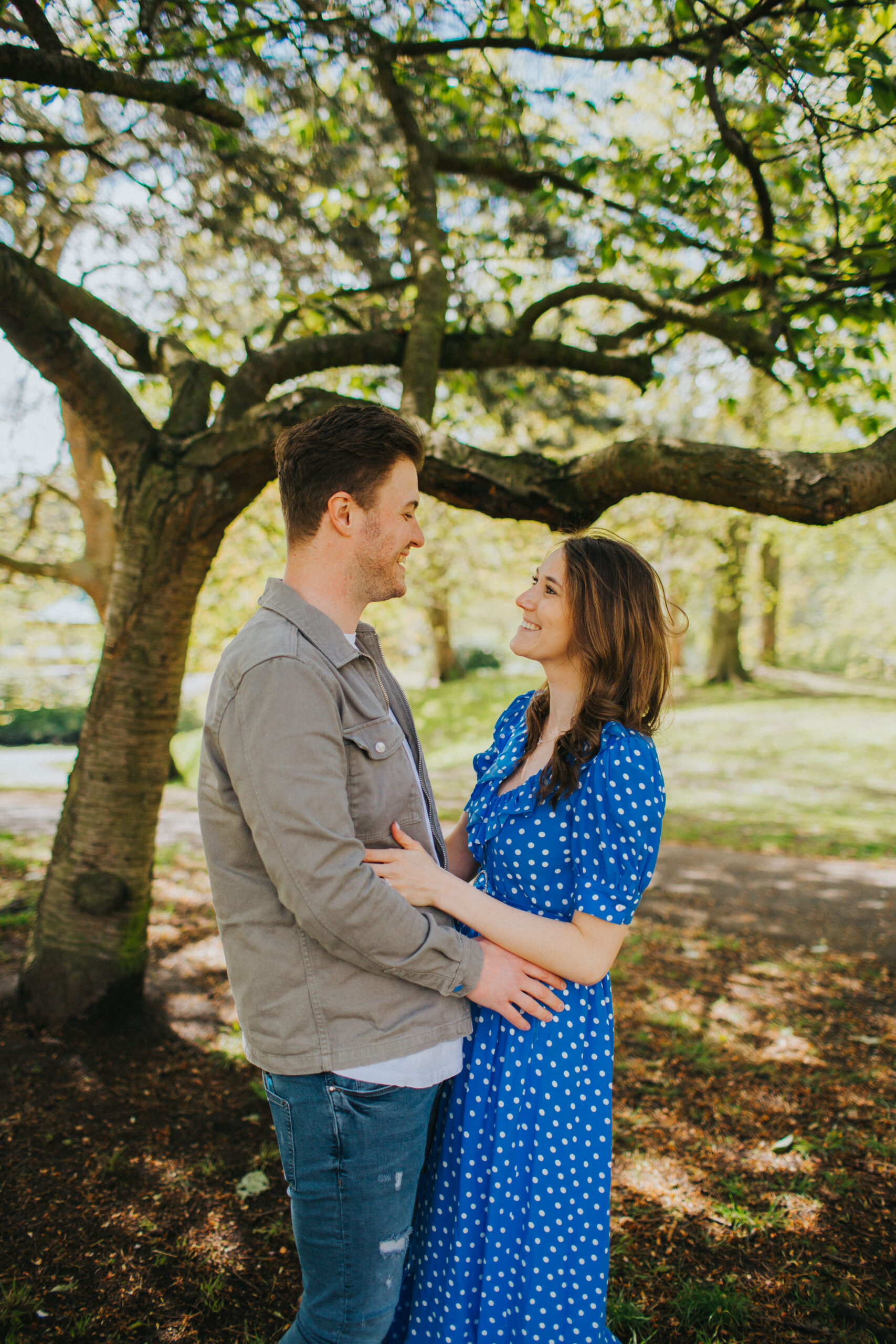 Engagement shoot captures the anticipation and joy of the upcoming wedding