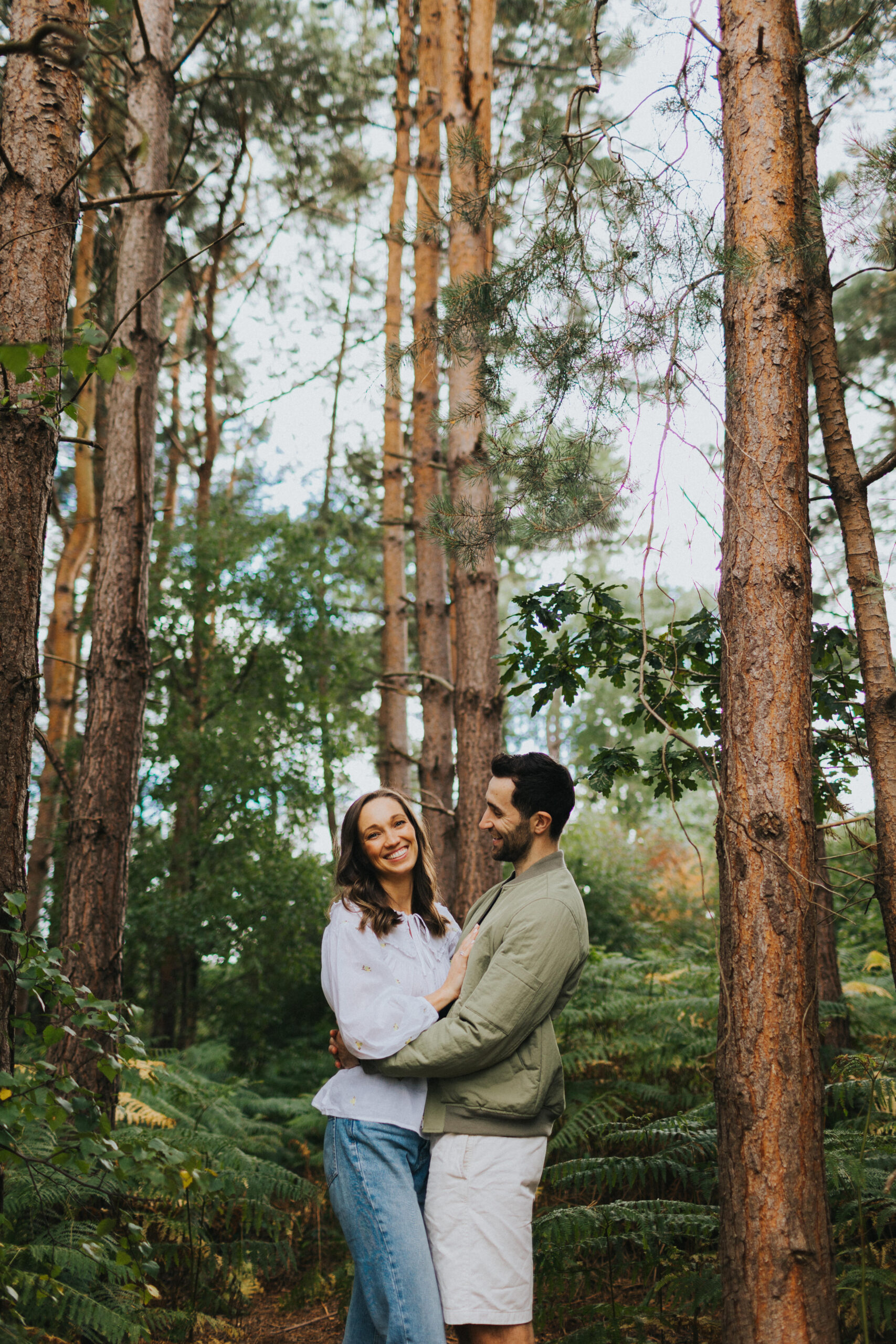 Engagement shoot captures the love and excitement before the wedding