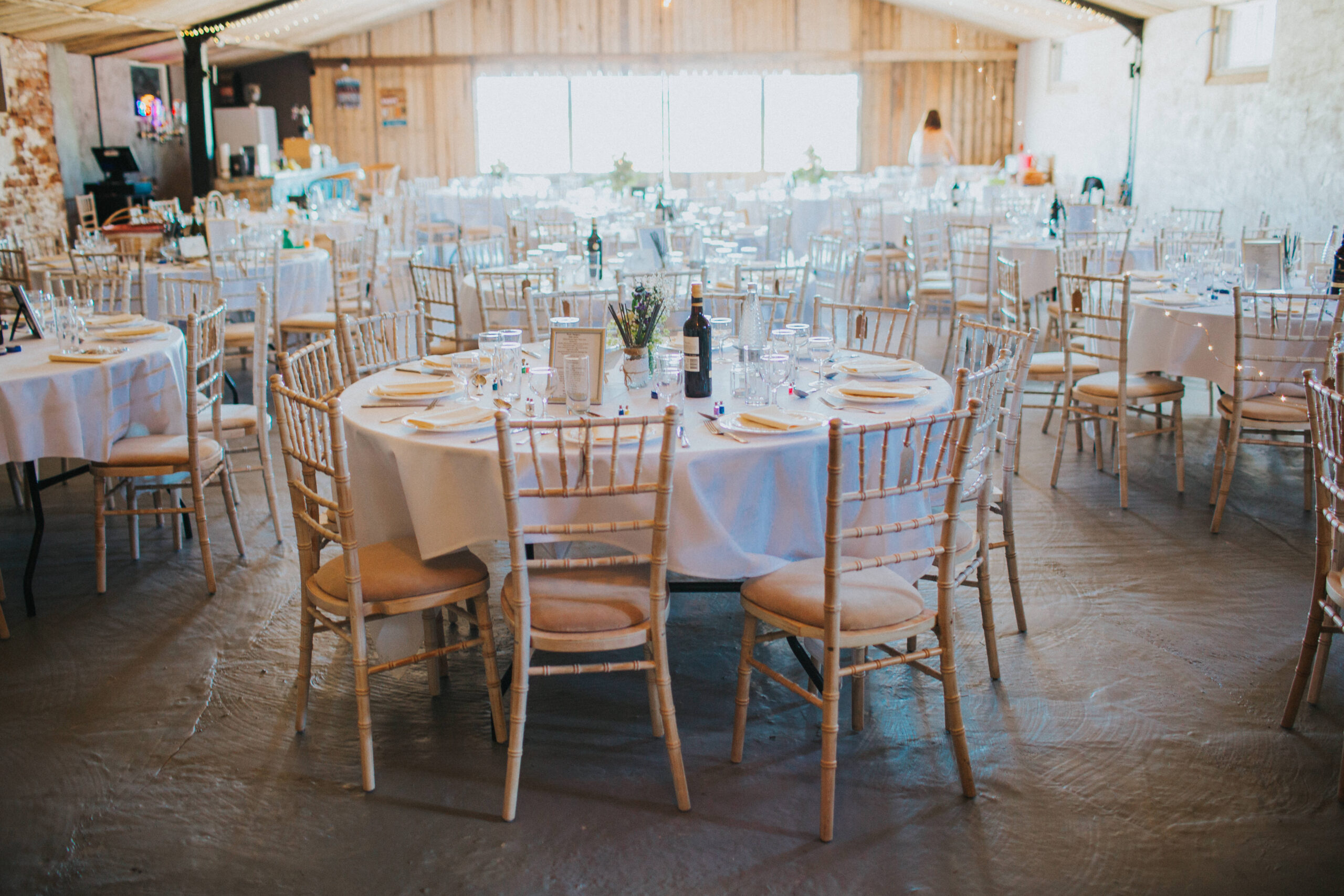 Stanford Farm's picturesque barn wedding venue