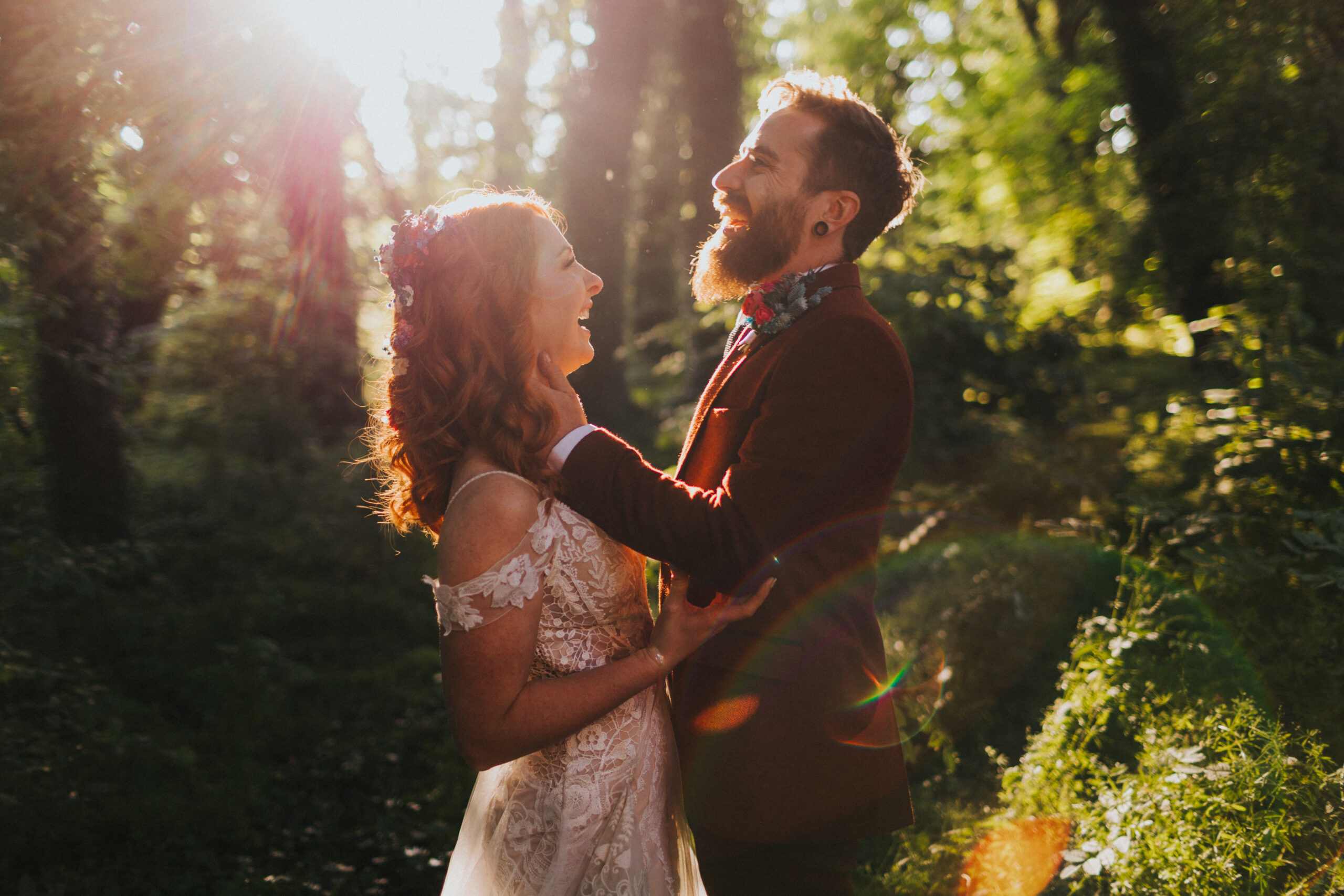 couple portraits at Wrekin Forest Events