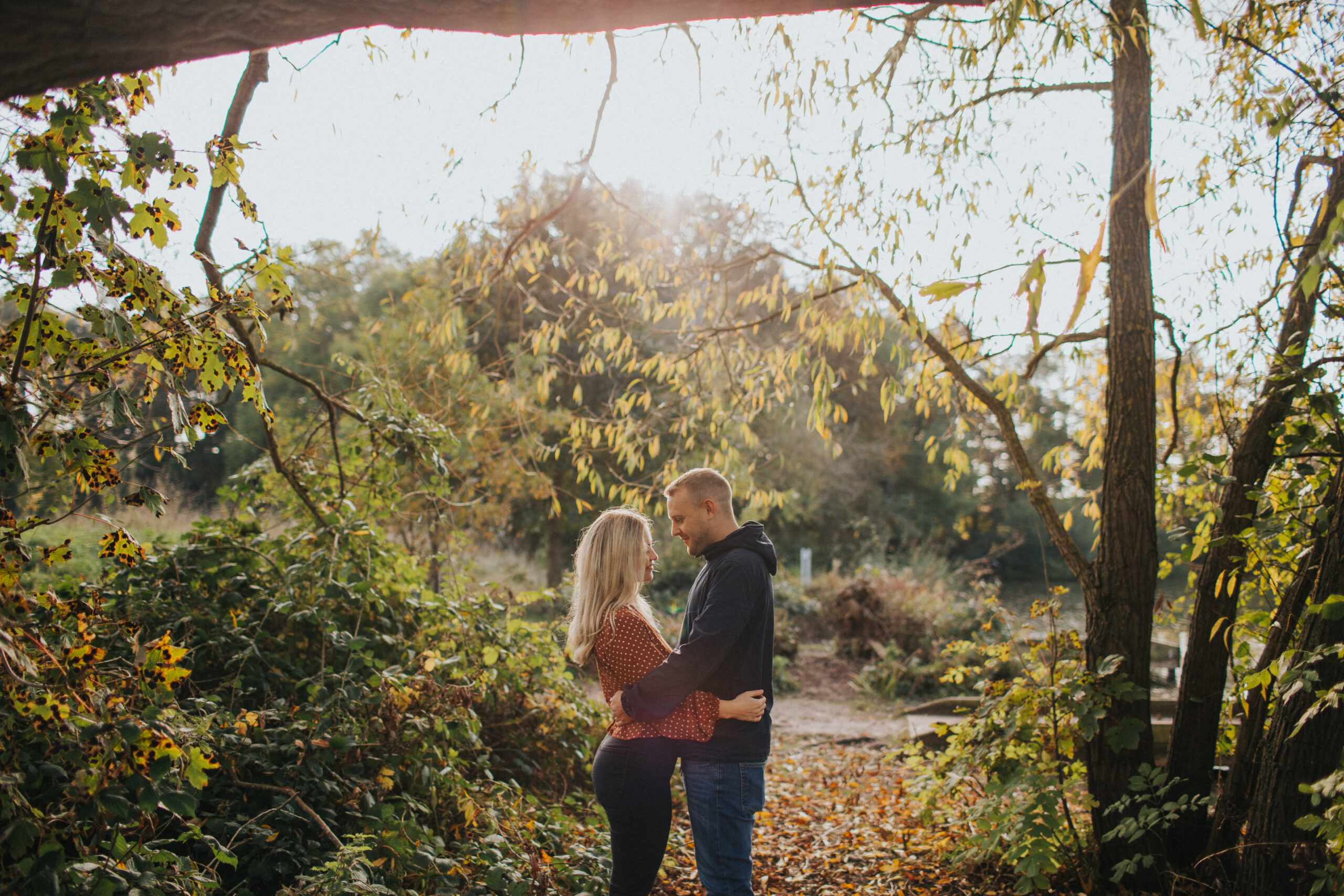 Shropshire engagement shoot