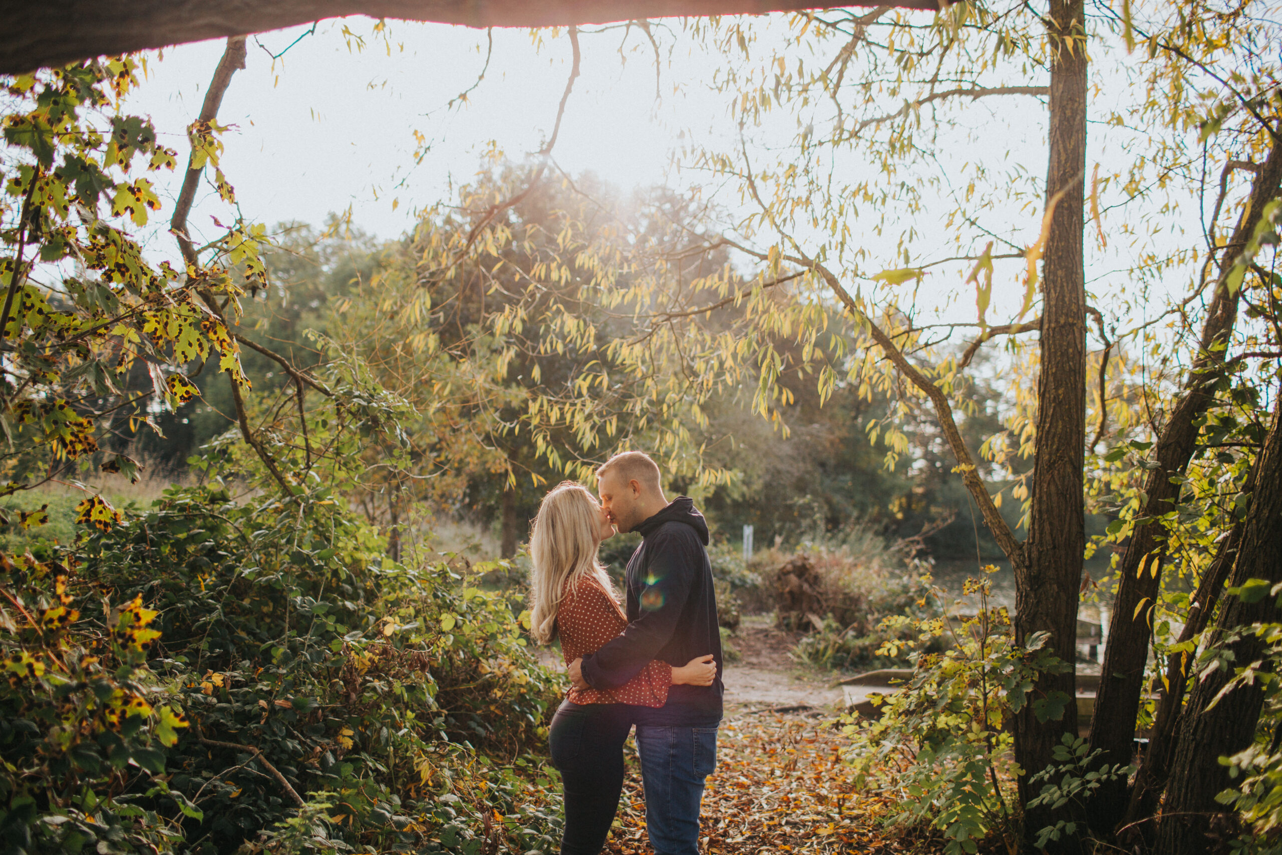 Shropshire engagement shoot