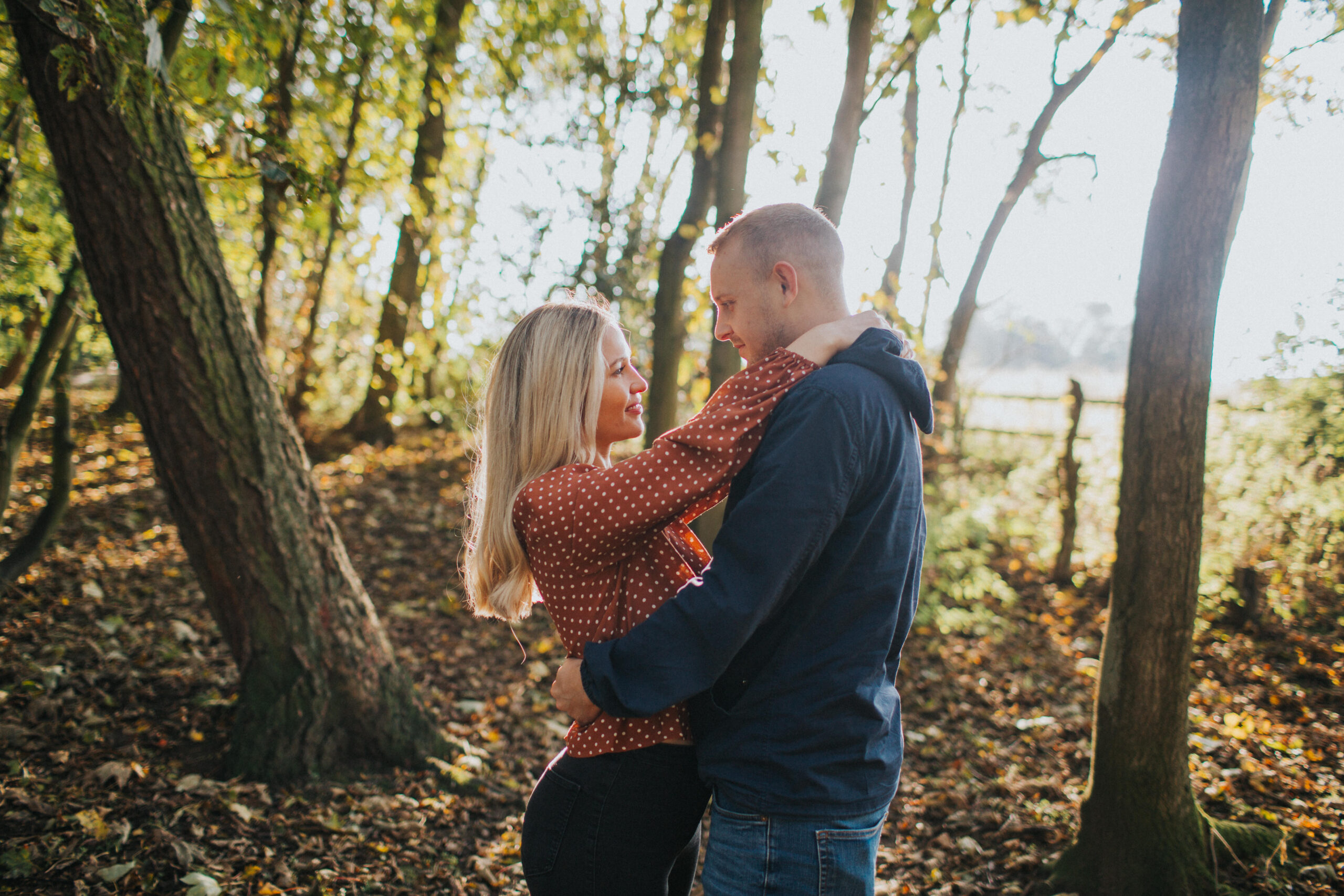 Shropshire engagement shoot