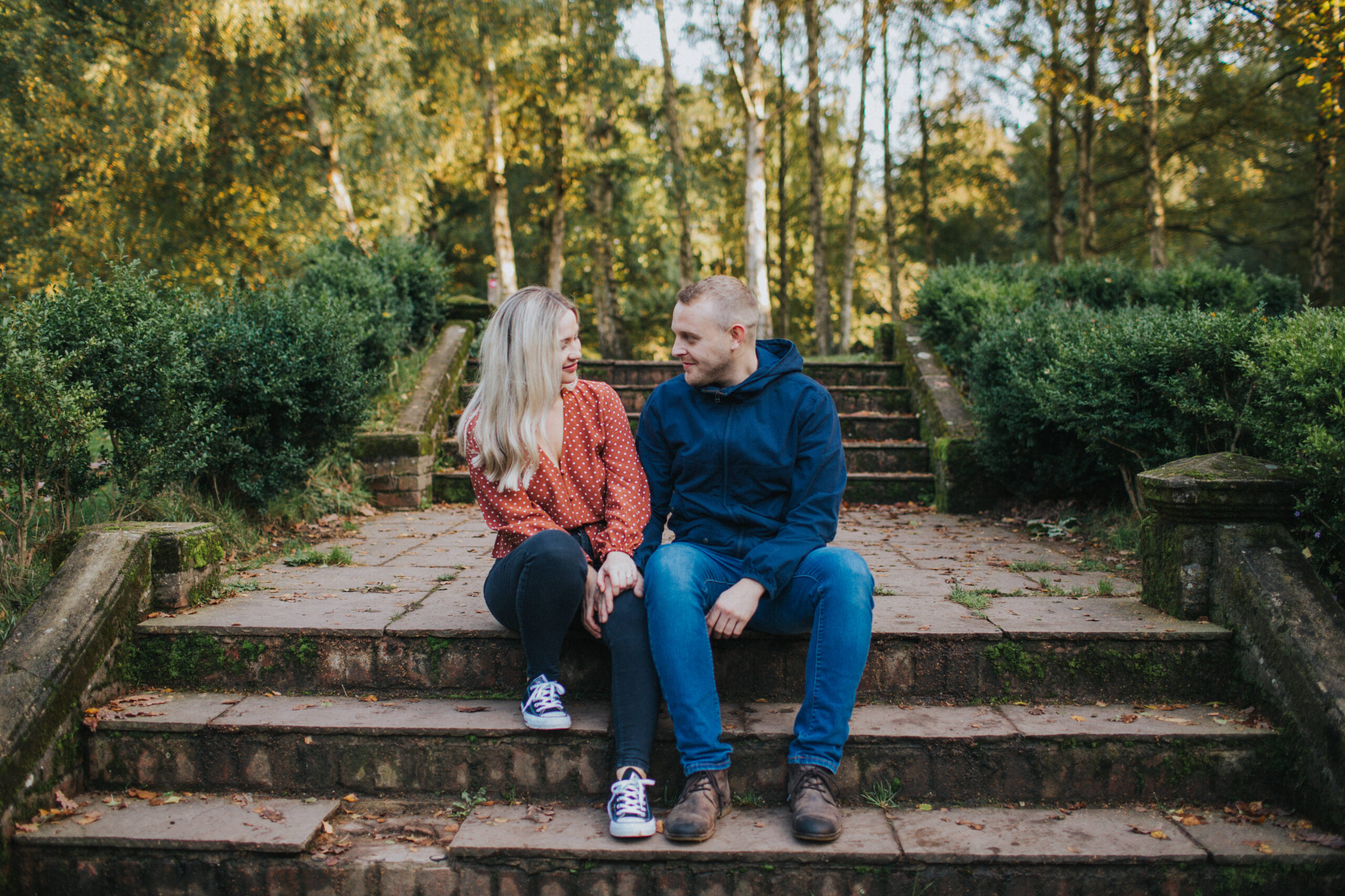 Shropshire engagement shoot