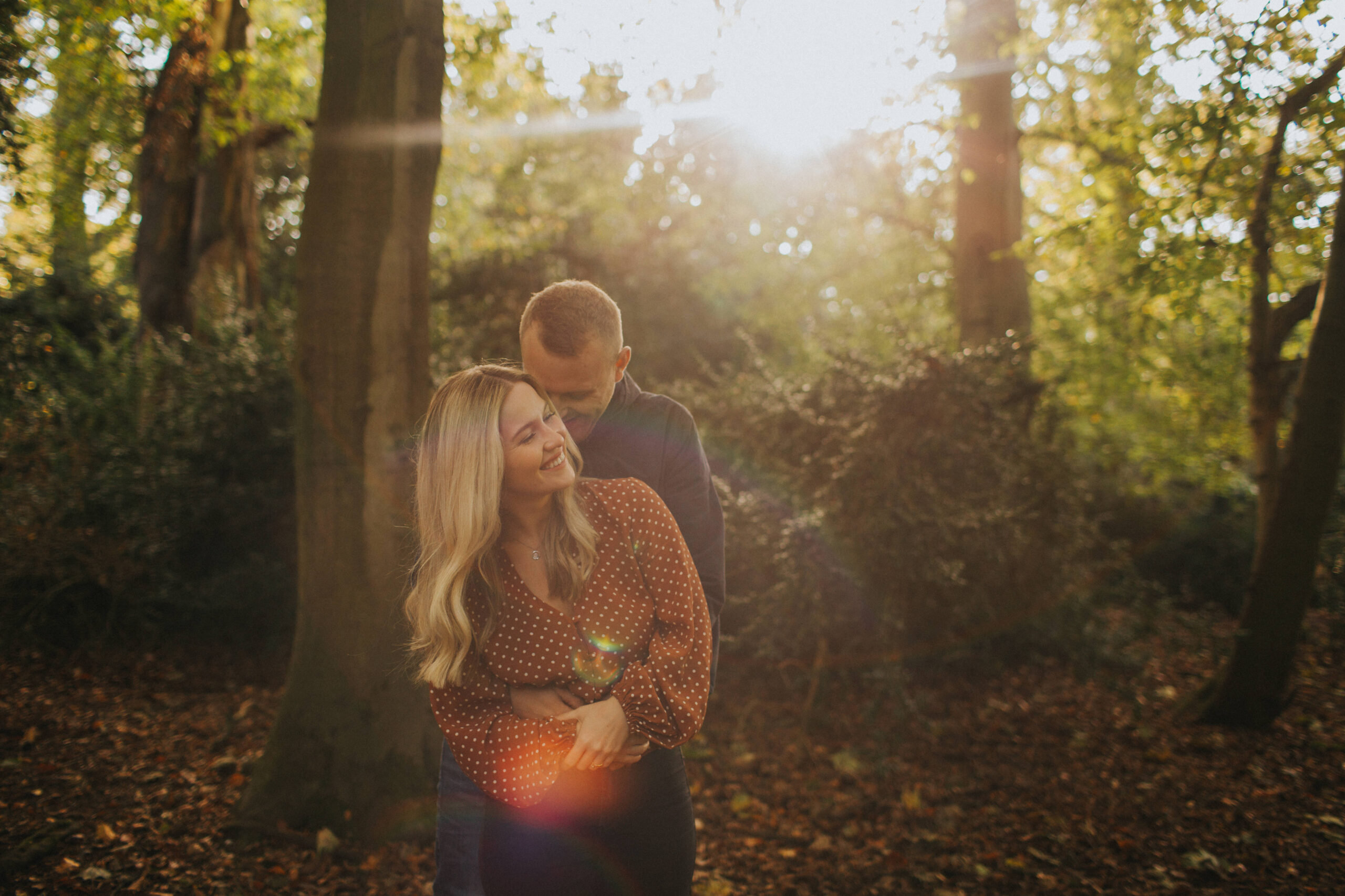 Shropshire engagement shoot