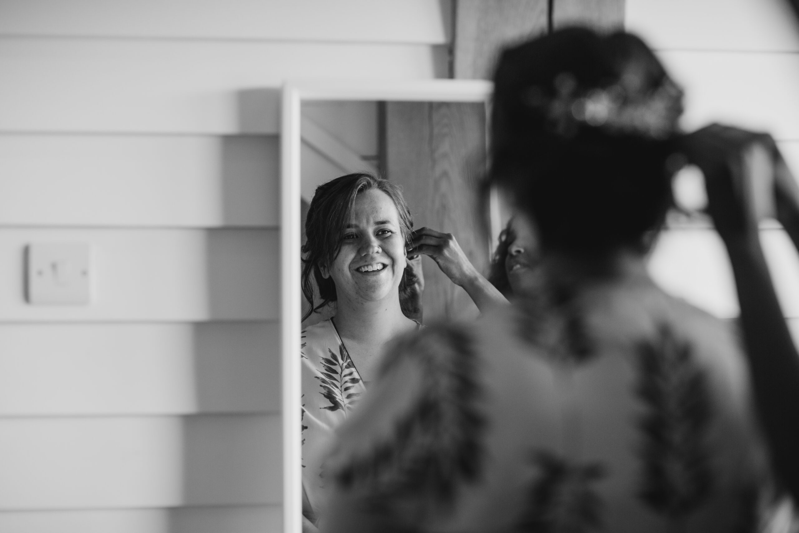 bride getting ready