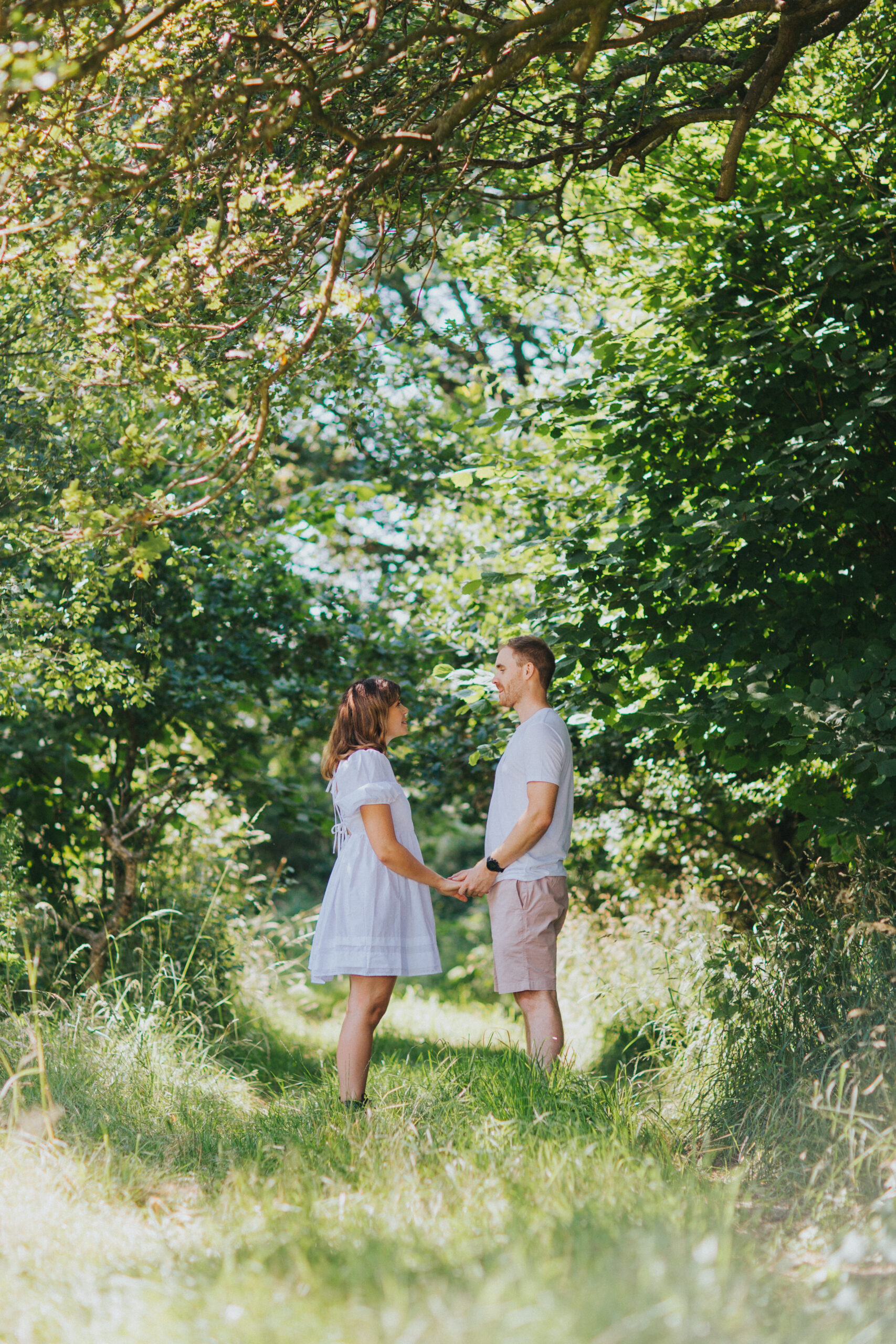 Shropshire engagement shoot