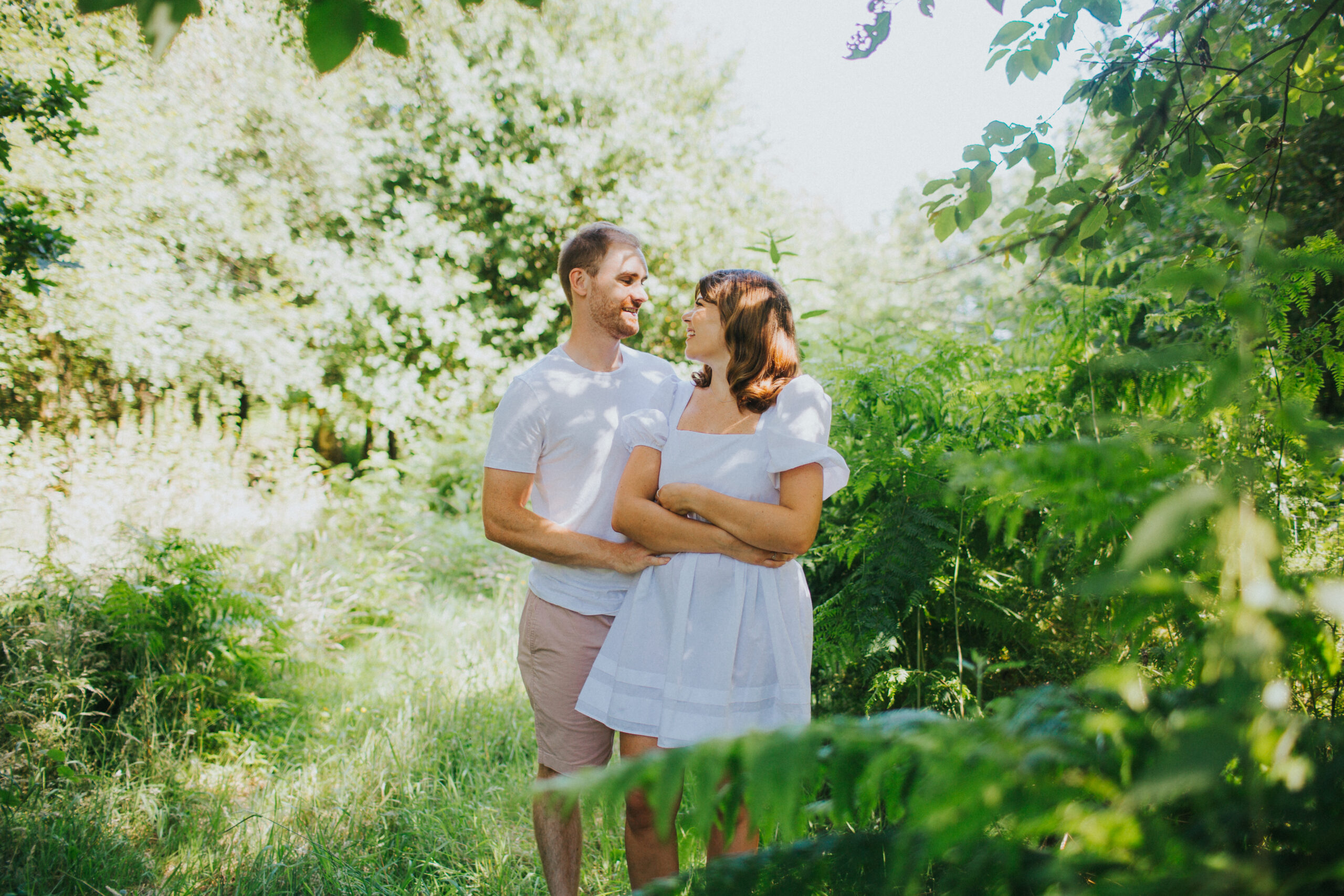 Shropshire engagement shoot