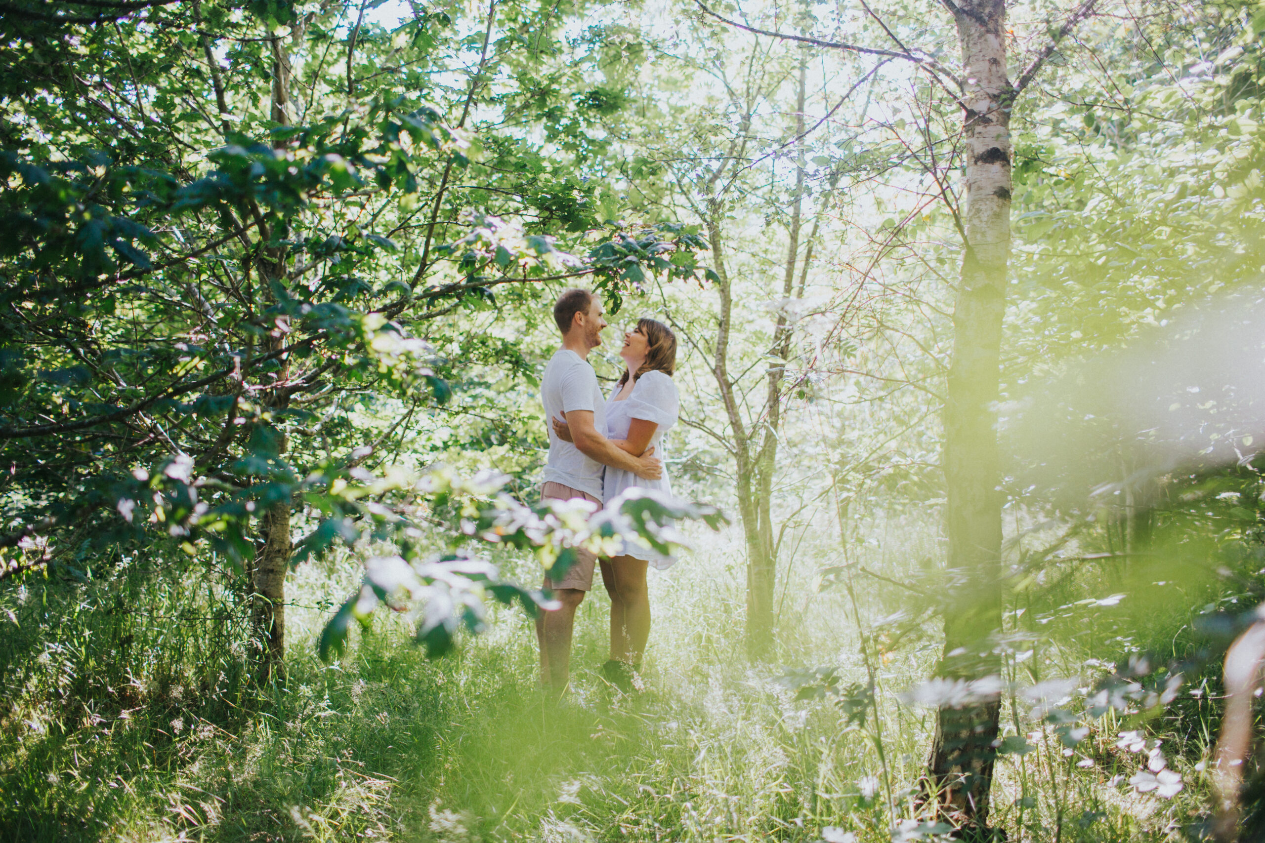 Shropshire engagement shoot