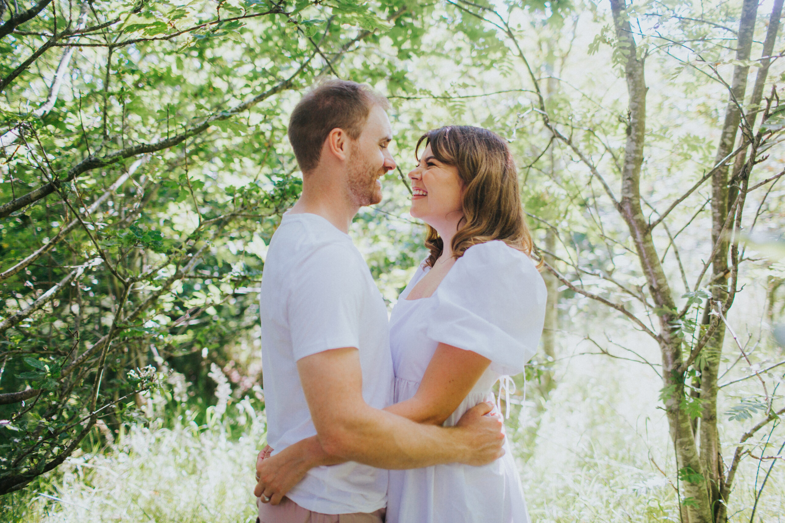 Shropshire engagement shoot