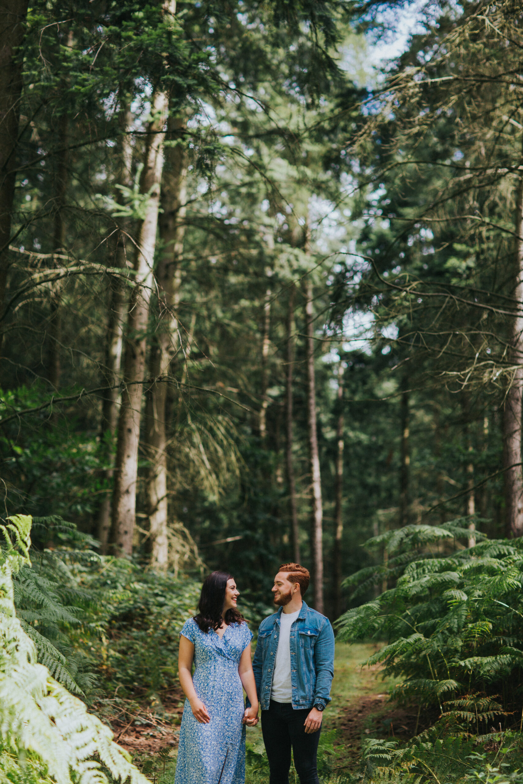 Bridal Barn Engagement Shoot