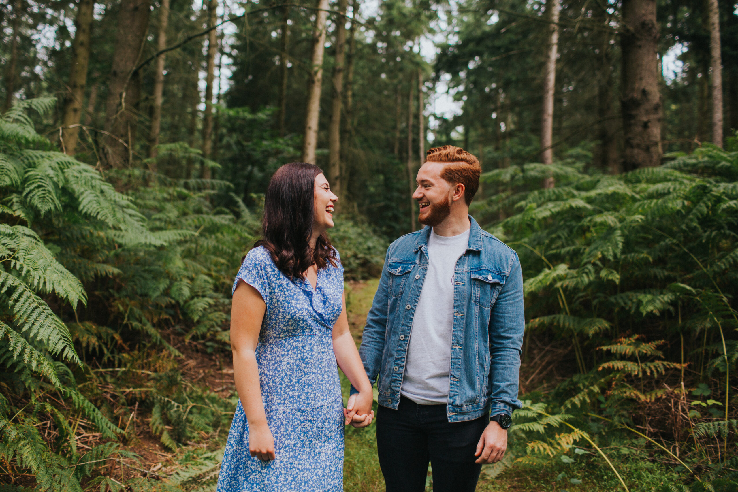 Bridal Barn Engagement Shoot