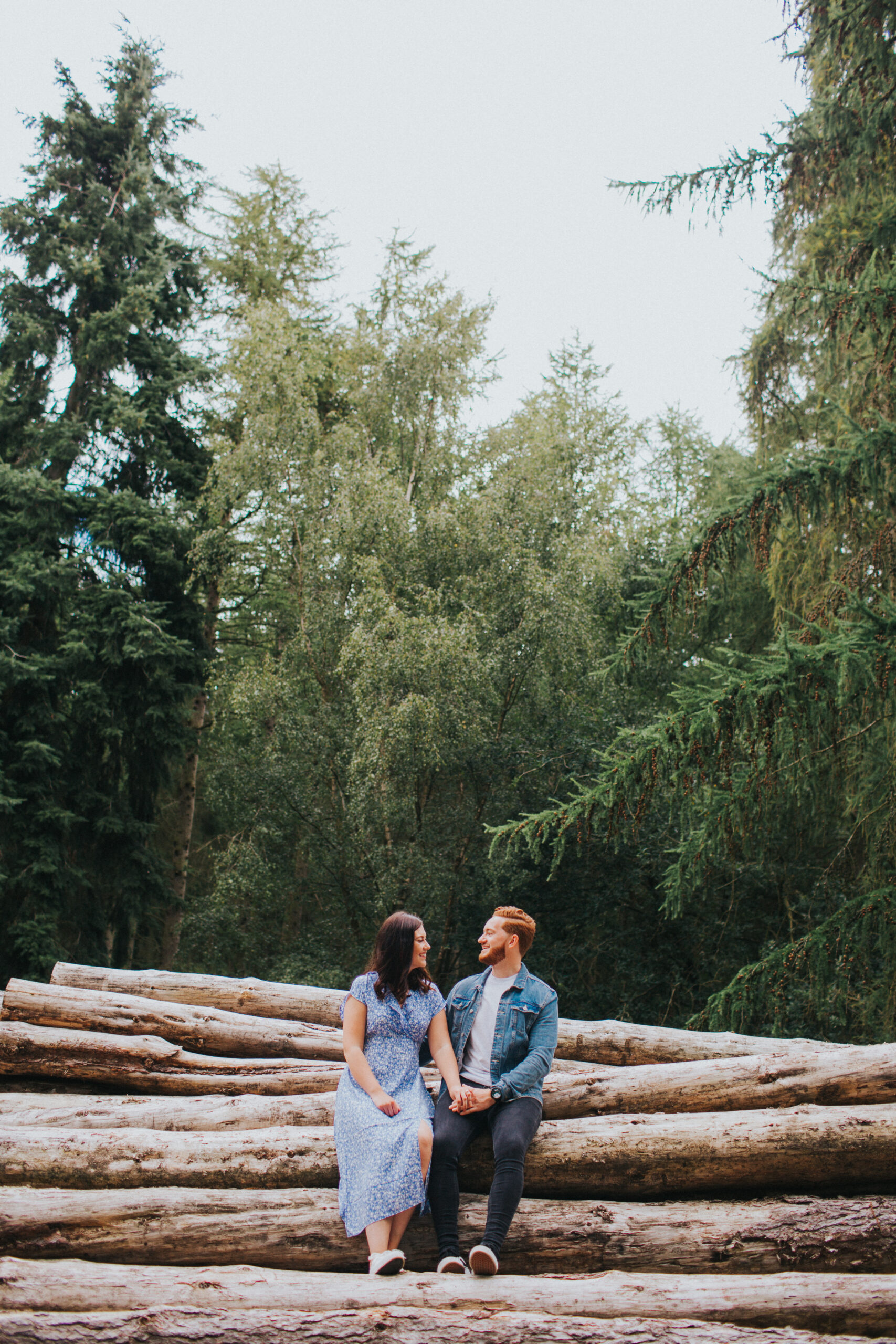 Bridal Barn Engagement Shoot