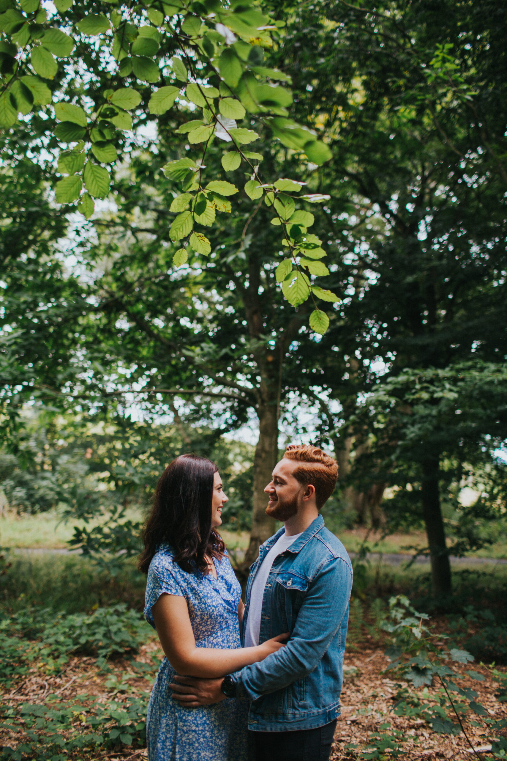 Bridal Barn Engagement Shoot