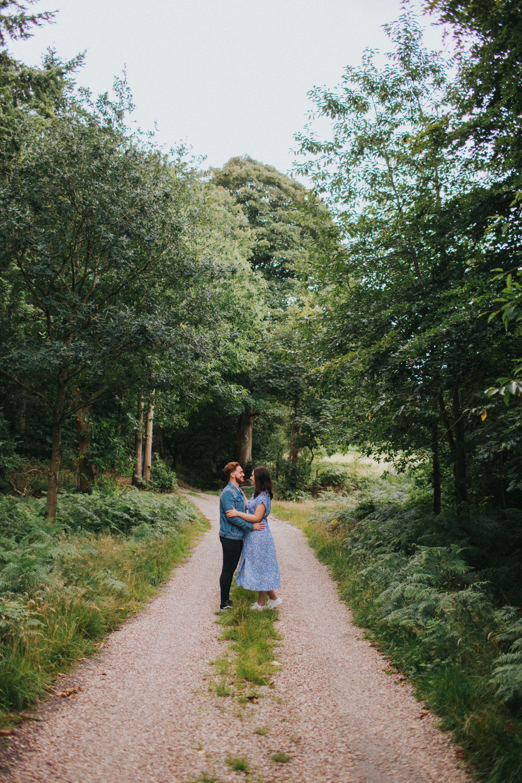 Bridal Barn Engagement Shoot