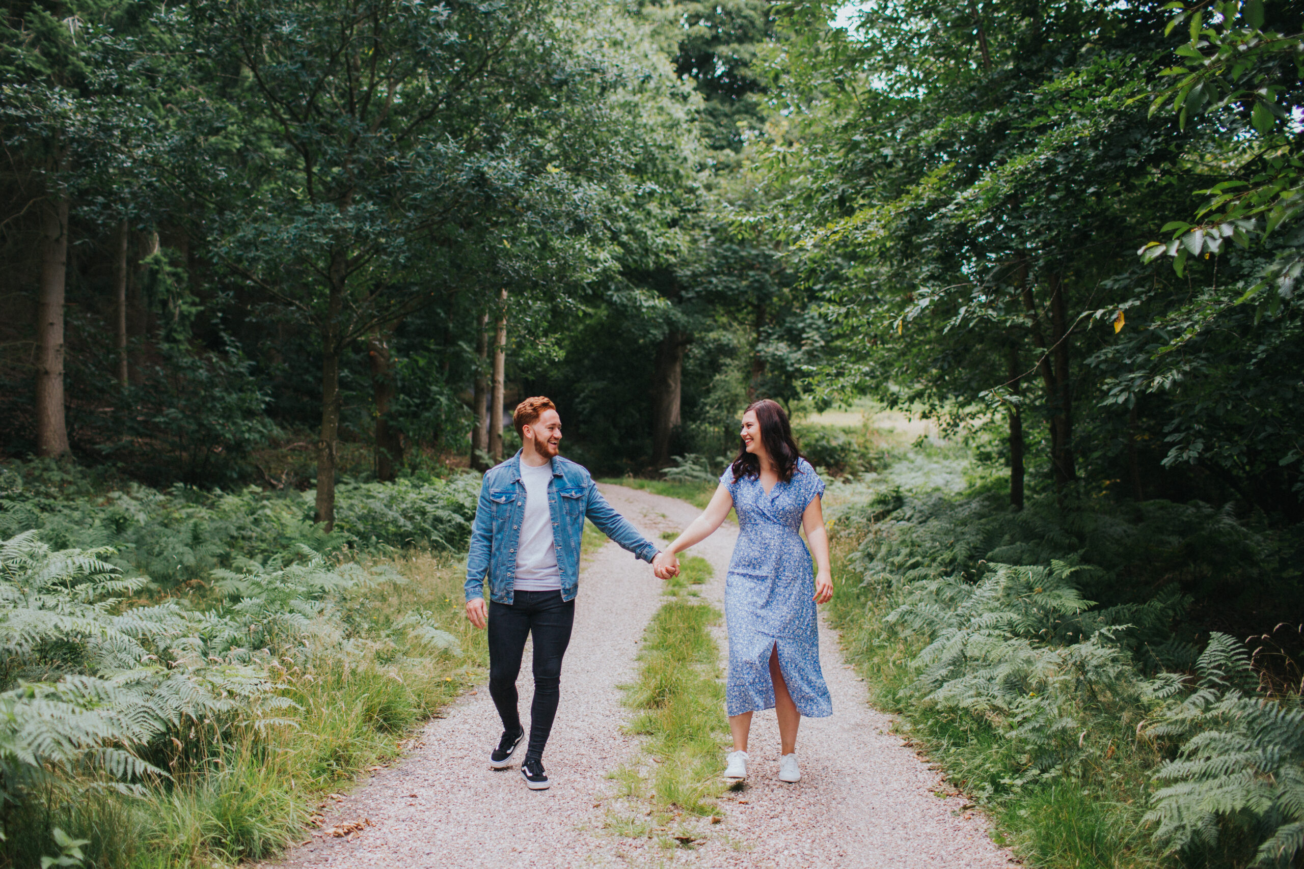 Bridal Barn Engagement Shoot