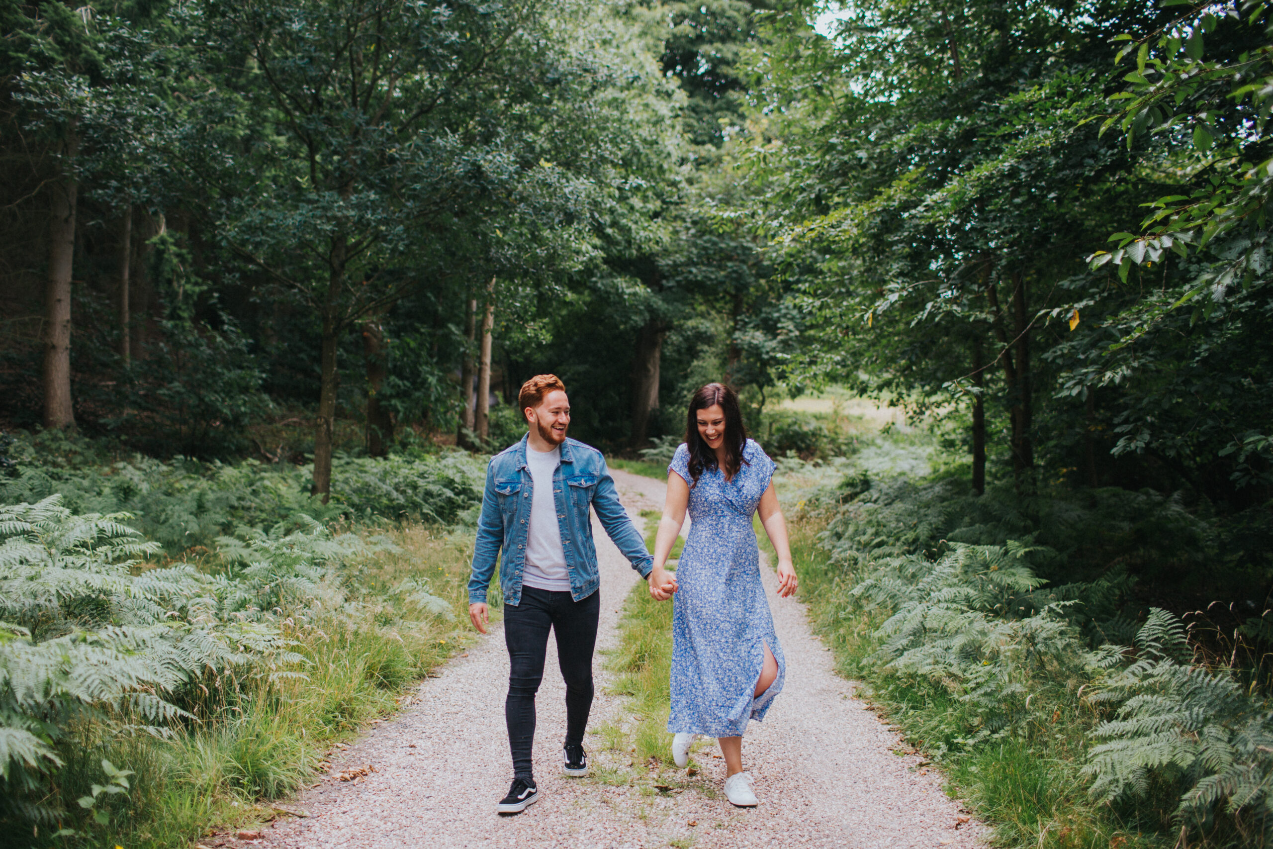 Bridal Barn Engagement Shoot