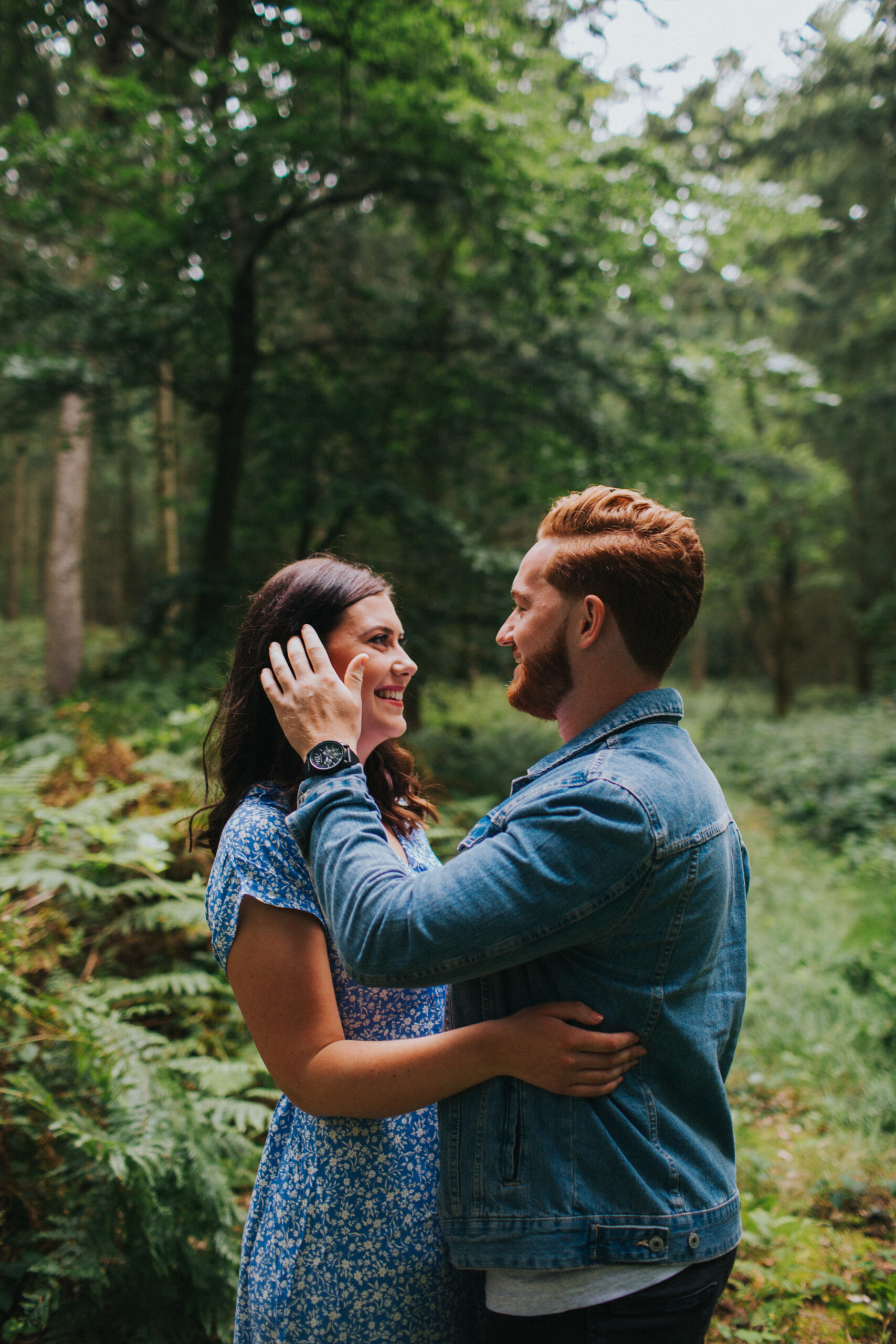 Bridal Barn Engagement Shoot