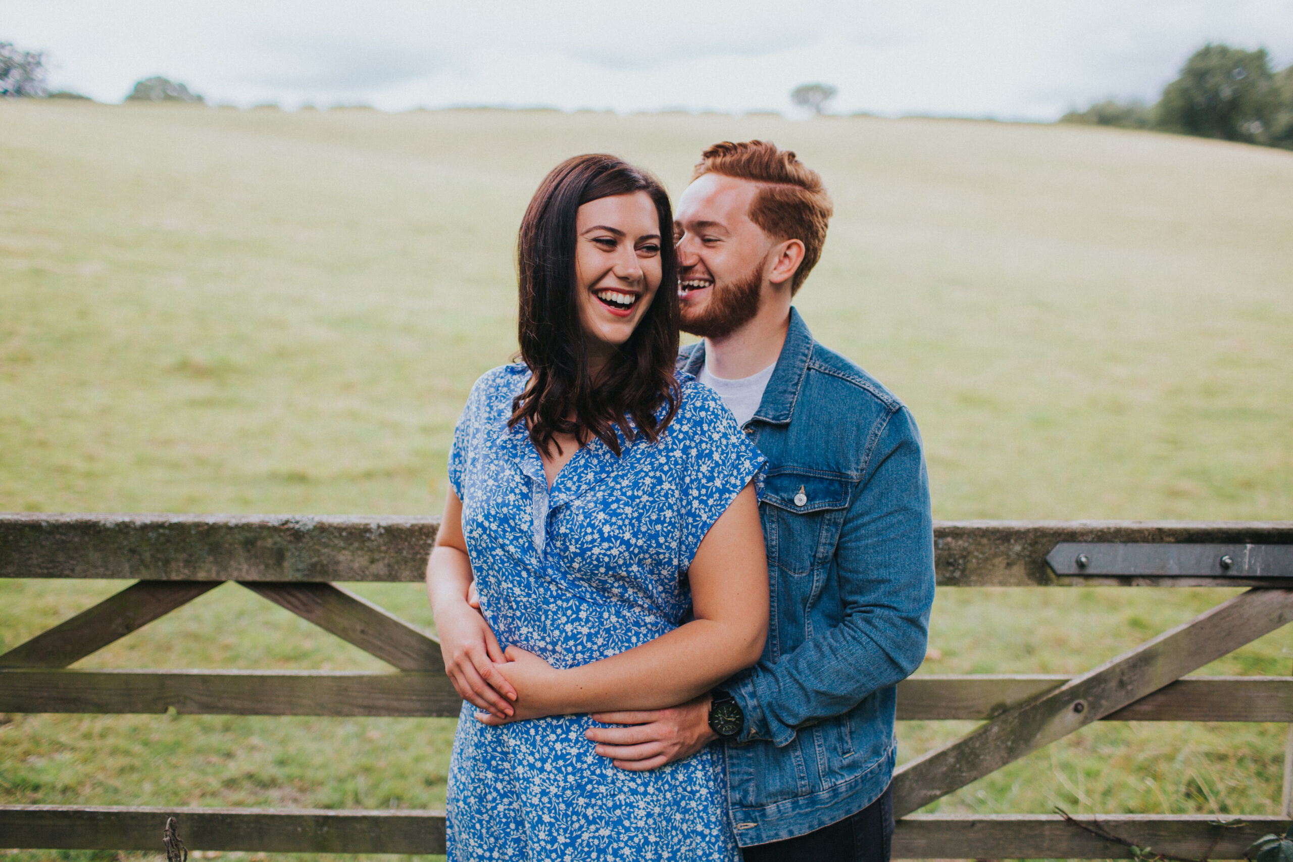 Bridal Barn Engagement Shoot