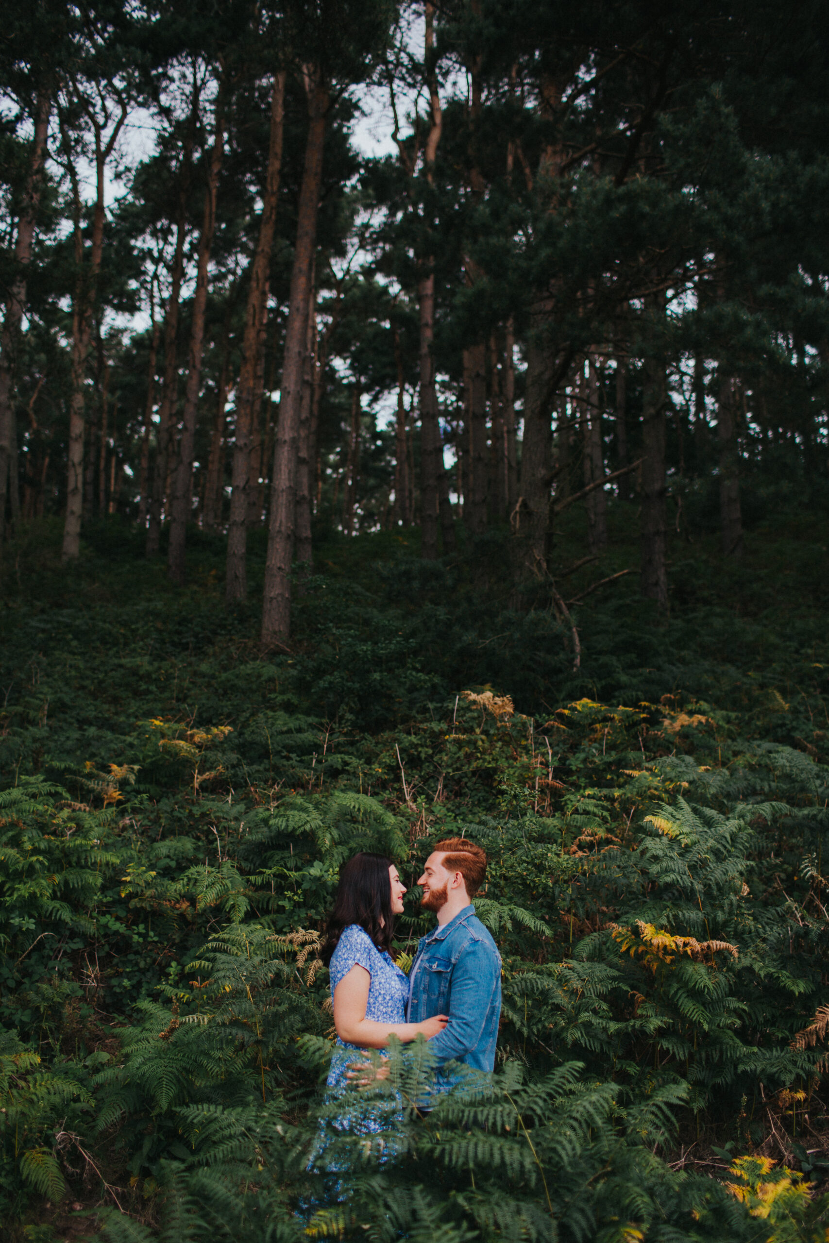 Bridal Barn Engagement Shoot