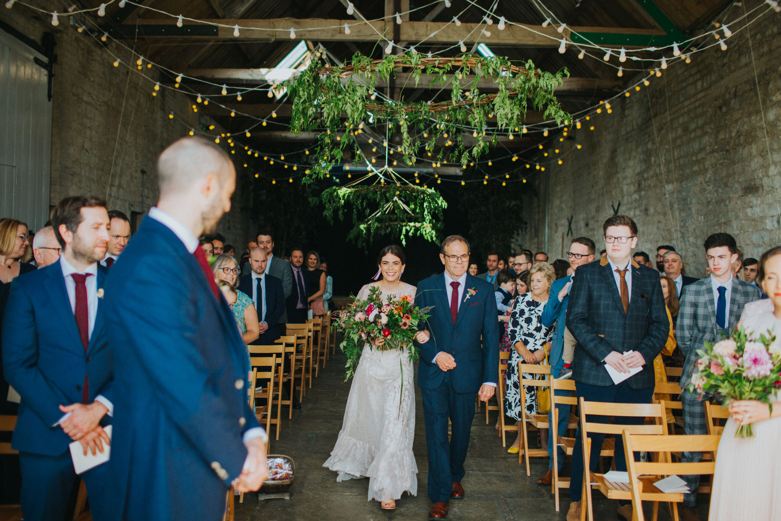 Longbourn Barn Wedding Ceremony