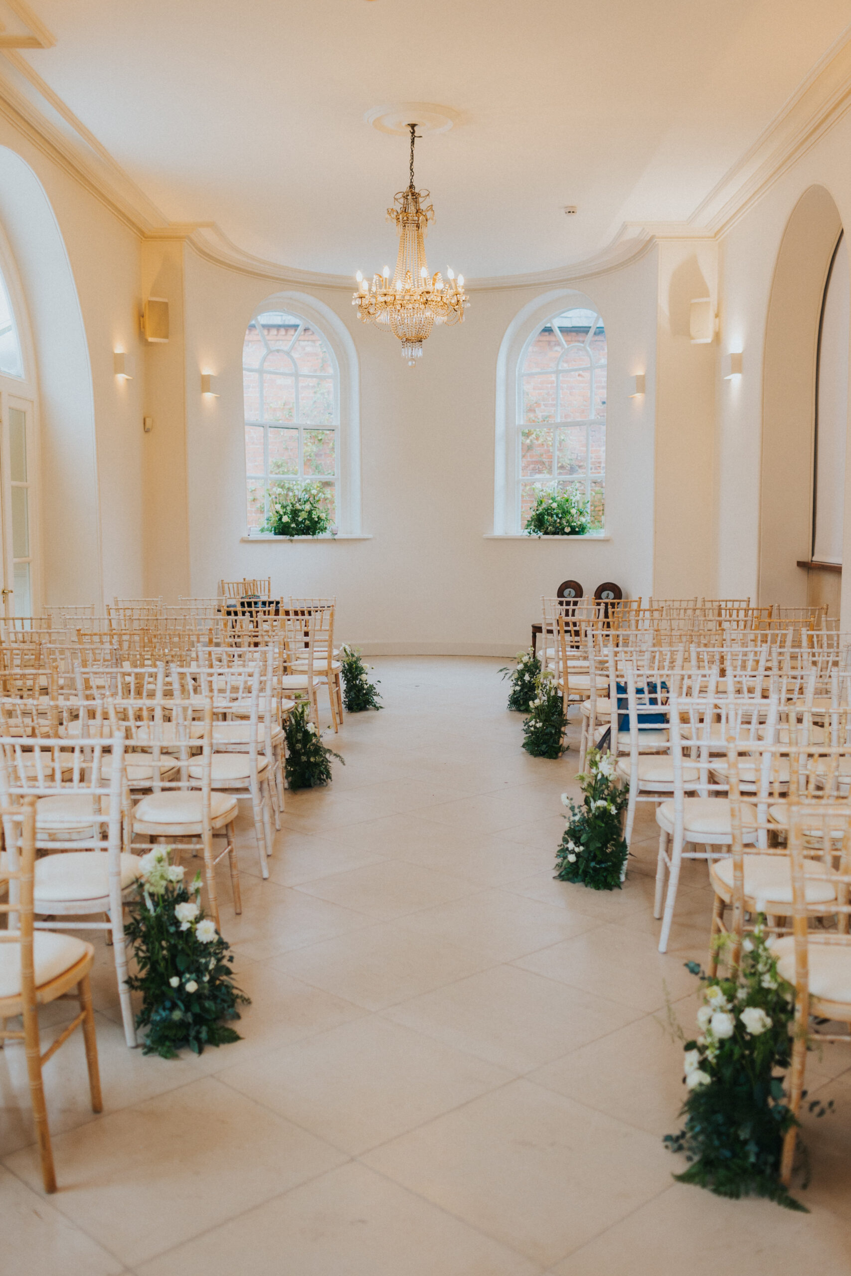 Ceremony room at Iscoyd